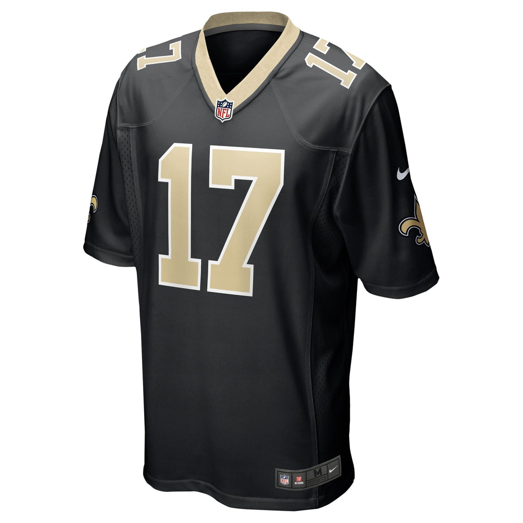 A.T. Perry New Orleans Saints  Team Game Jersey -  Black