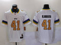 Men's New Orleans Saints Alvin Kamara White Fashion Game Jersey