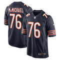 Chicago Bears Steve McMichael Navy Retired Player Game Jersey