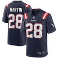 Curtis Martin New England Patriots  Game Retired   Jersey - Navy