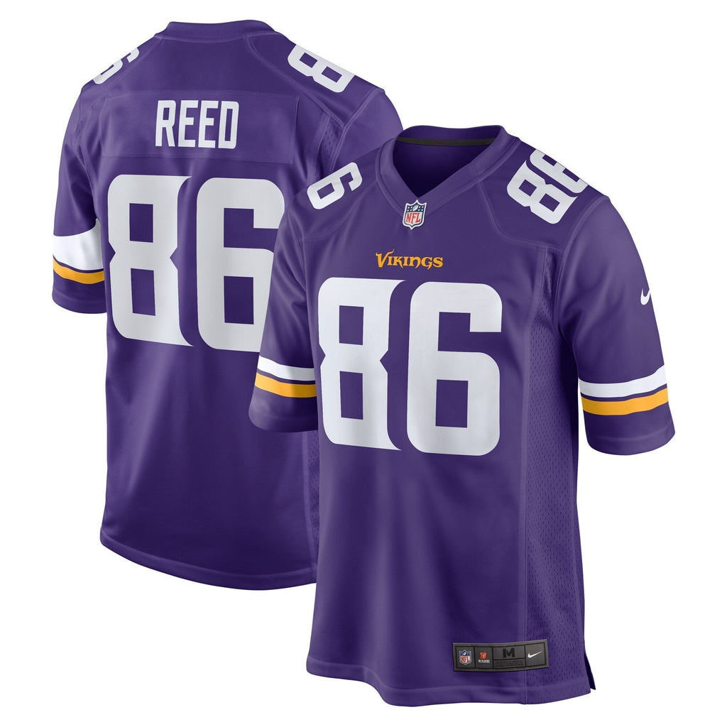 Jake Reed Minnesota Vikings  Retired   Game Jersey - Purple