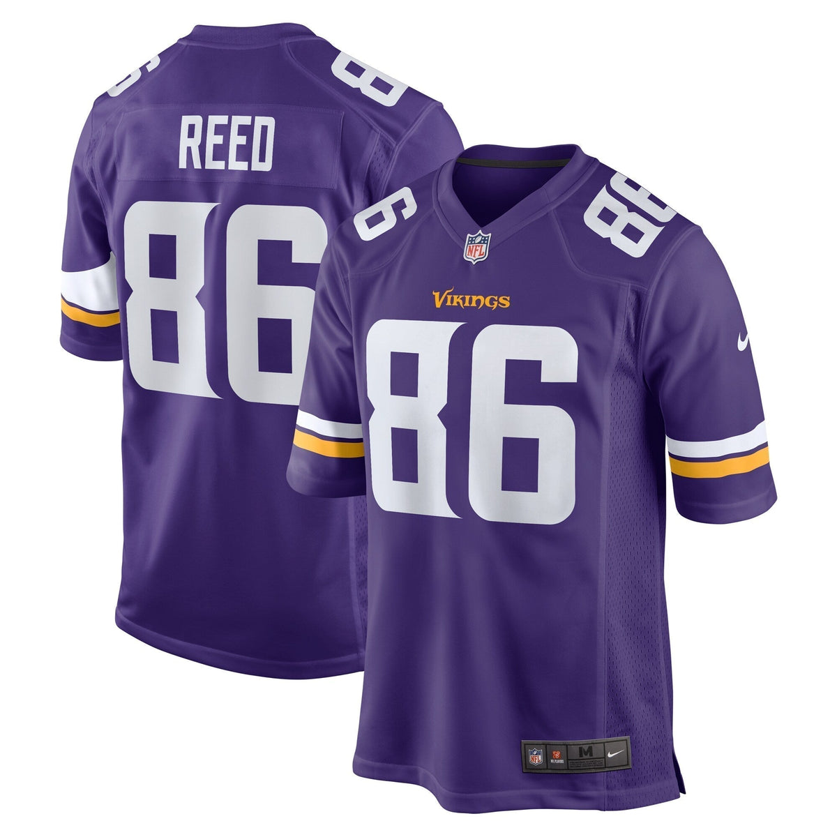 Jake Reed Minnesota Vikings  Retired   Game Jersey - Purple