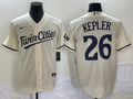 Men's Minnesota Twins Max Kepler Beige Alternate Replica Player Jersey