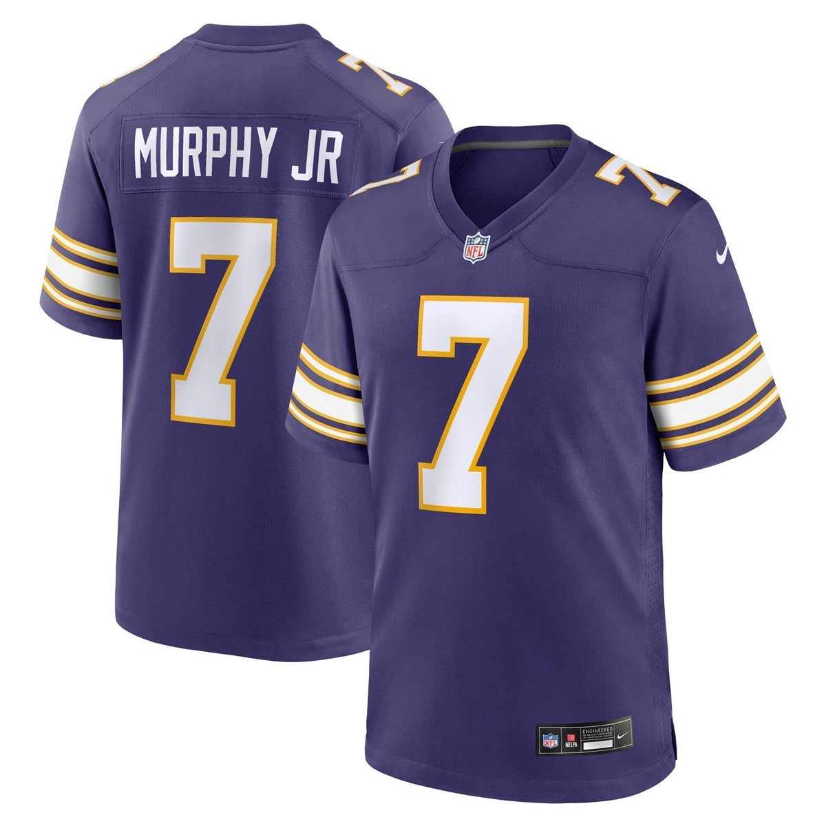 Byron Murphy Jr. Minnesota Vikings  Classic   Game Jersey - Purple