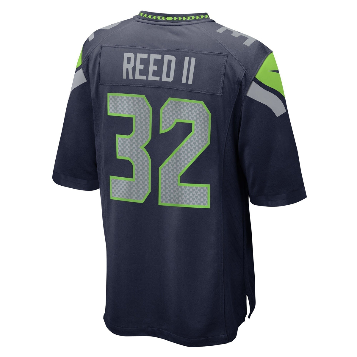 Jerrick Reed II Seattle Seahawks   Game Jersey - College Navy