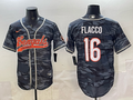 Men's Cincinnati Bengals Joe Flacco #16 Grey Camouflage Team Game Jersey