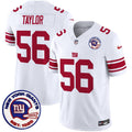 Mens New York Giants Est 1925 Patch Vapor Limited Jersey  All Stitched