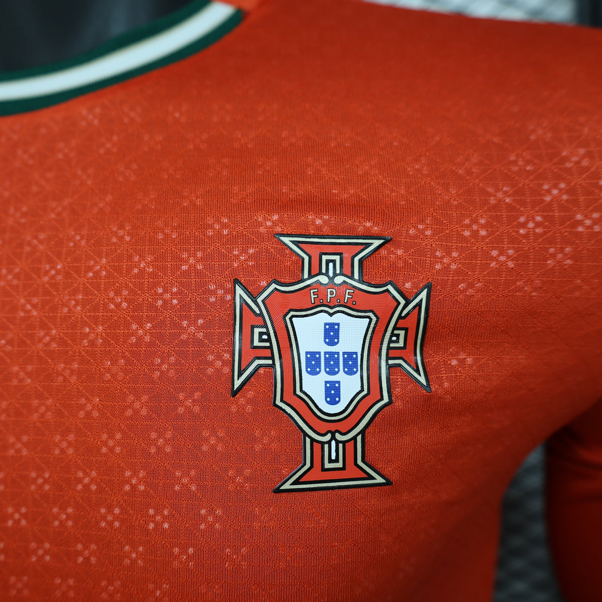 2026 Portugal Home Player Version Long-Sleeve Jersey
