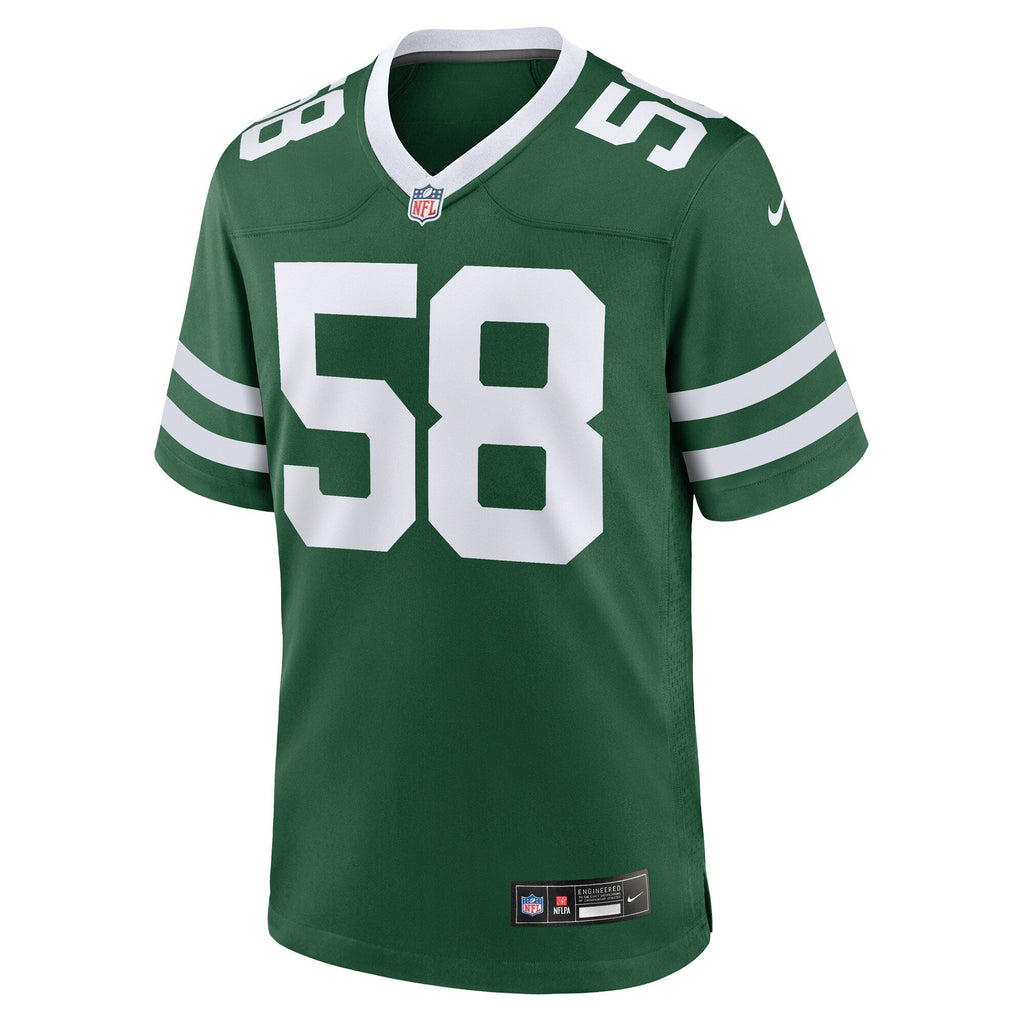 Eric Watts New York Jets  Team Game Jersey - Legacy Green
