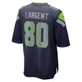 S.Seahawks #80 Steve Largent College Navy Retired Player Game Jersey