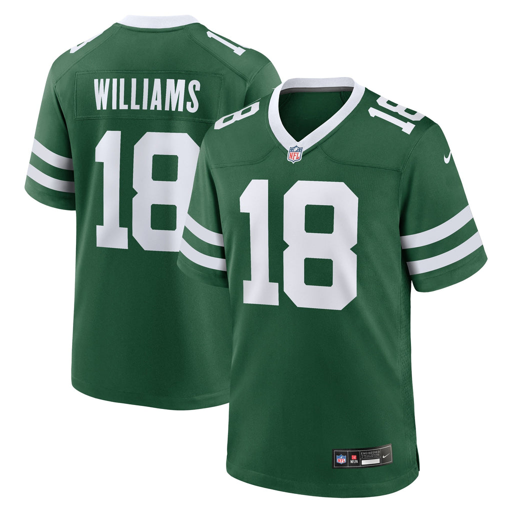 Mike Williams New York Jets  Game Jersey - Legacy Green