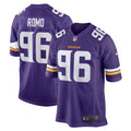 John Parker Romo Minnesota Vikings  Game Jersey -  Purple