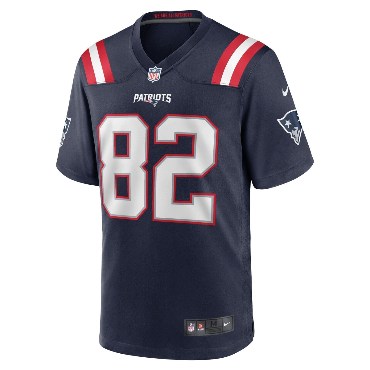 Tre Nixon New England Patriots    Game Jersey - Navy