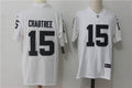 Men's Las Vegas Raiders Michael Crabtree White Game Player Jersey
