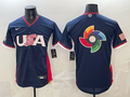 Men's USA Baseball Navy 2026 World Baseball Classic Player Jersey