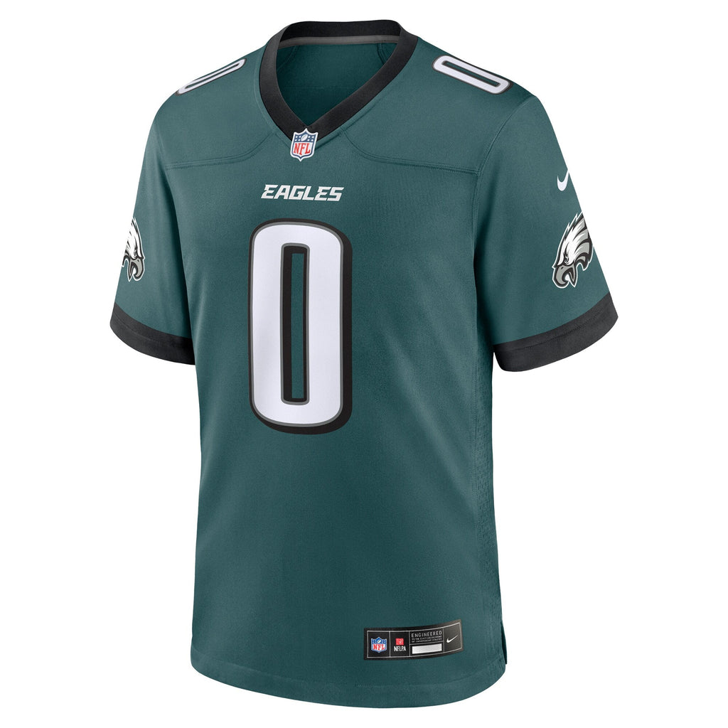 Bryce Huff Philadelphia Eagles  Game   Jersey - Midnight Green
