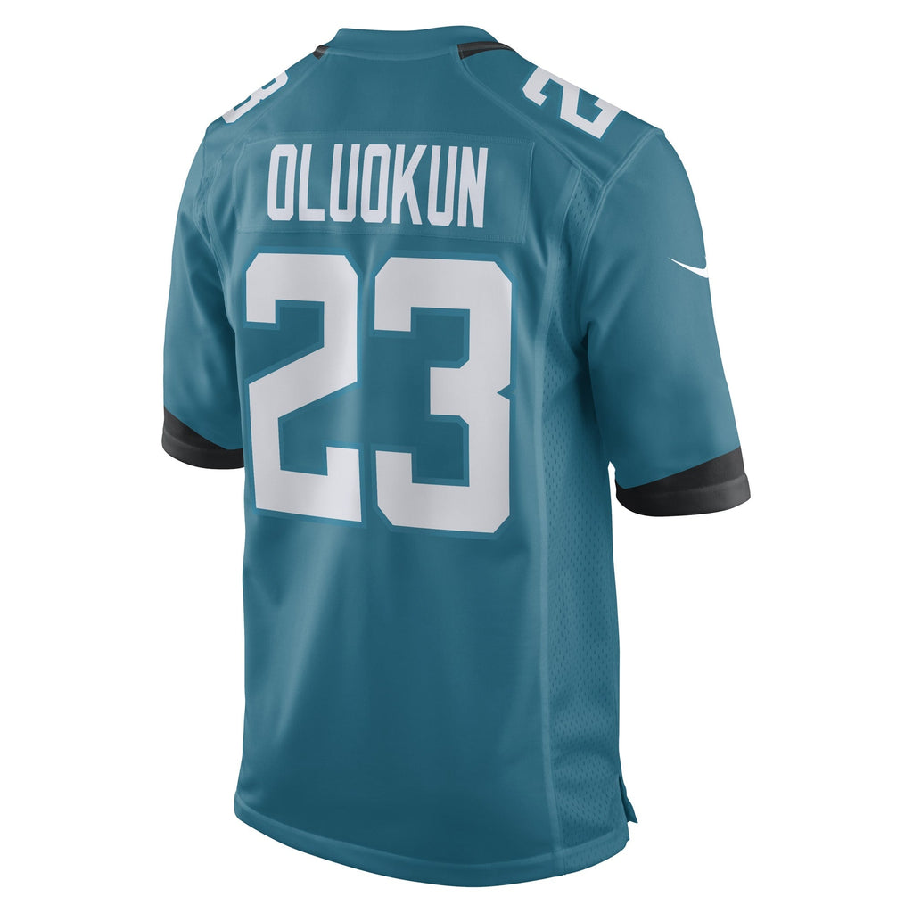 Foyesade Oluokun Jacksonville Jaguars  Game   Jersey - Teal