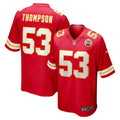 BJ Thompson Kansas City Chiefs   Game Jersey -  Red