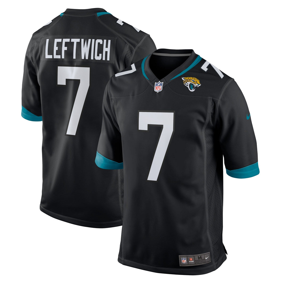 Byron Leftwich Jacksonville Jaguars  Alternate Retired   Game Jersey - Black