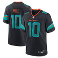 Miami Dolphins Tyreek Hill Pitch Blue 2025 Rivalries Collection Game Jersey