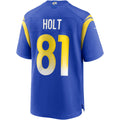 Los Angeles Rams Torry Holt Royal Game Retired Player Jersey