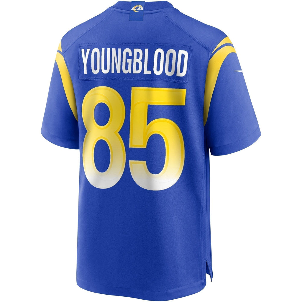 Jack Youngblood Los Angeles Rams  Game Retired   Jersey - Royal