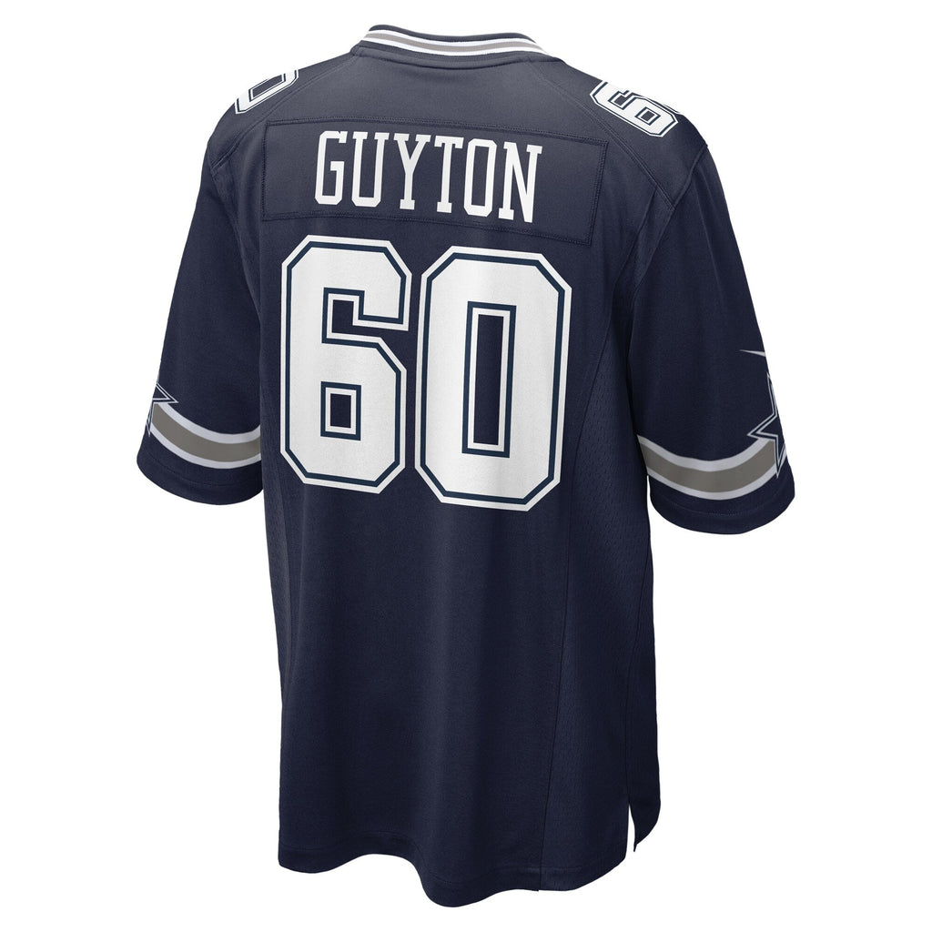 Tyler Guyton Dallas Cowboys  2024 NFL Draft First Round Pick   Game Jersey - Navy