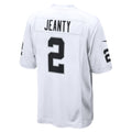 LV.Raiders #2 Ashton Jeanty White Game Jersey