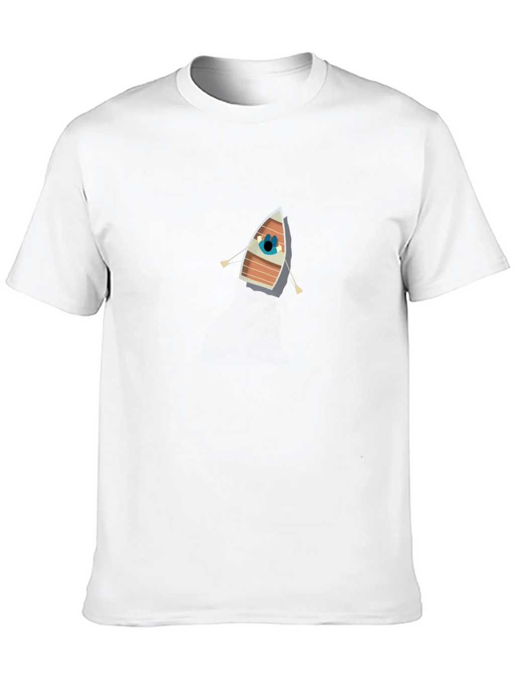 Rowboat Graphic Black Tee