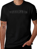 Expressive Black Tee: You Have No Idea