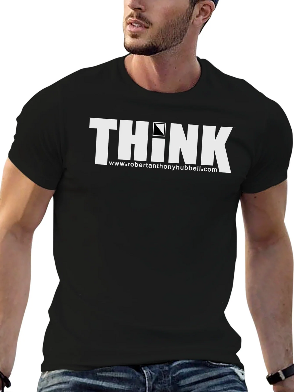 THINK Graphic T-Shirt - Robert Anthony Hubbell Design