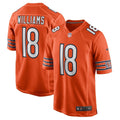 Caleb Williams Chicago Bears  Alternate 2024 NFL Draft First Round Pick   Game Jersey - Orange