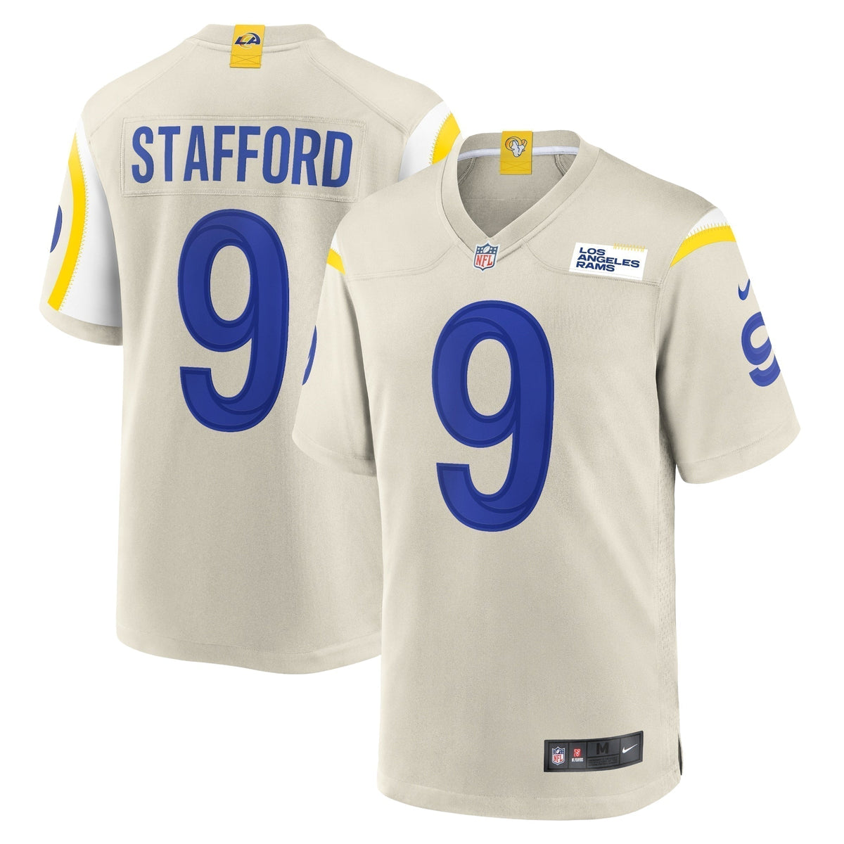 Matthew Stafford Los Angeles Rams    Game Jersey - Bone