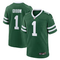 Number 1 Groom New York Jets  Game Jersey - Legacy Green