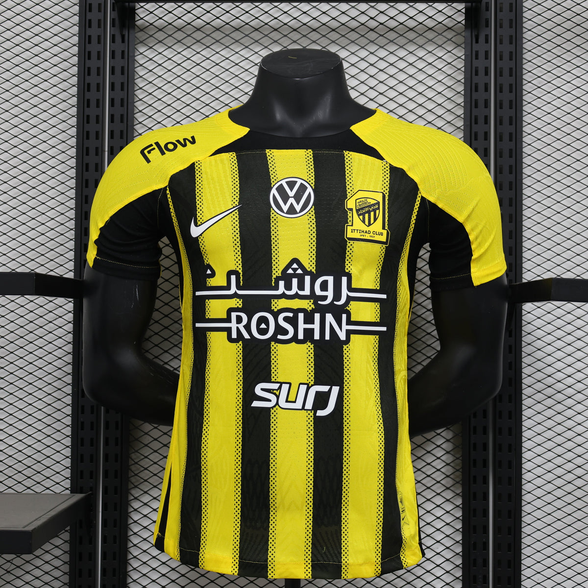 2026 Jeddah Union Yellow Home Player Version Jersey