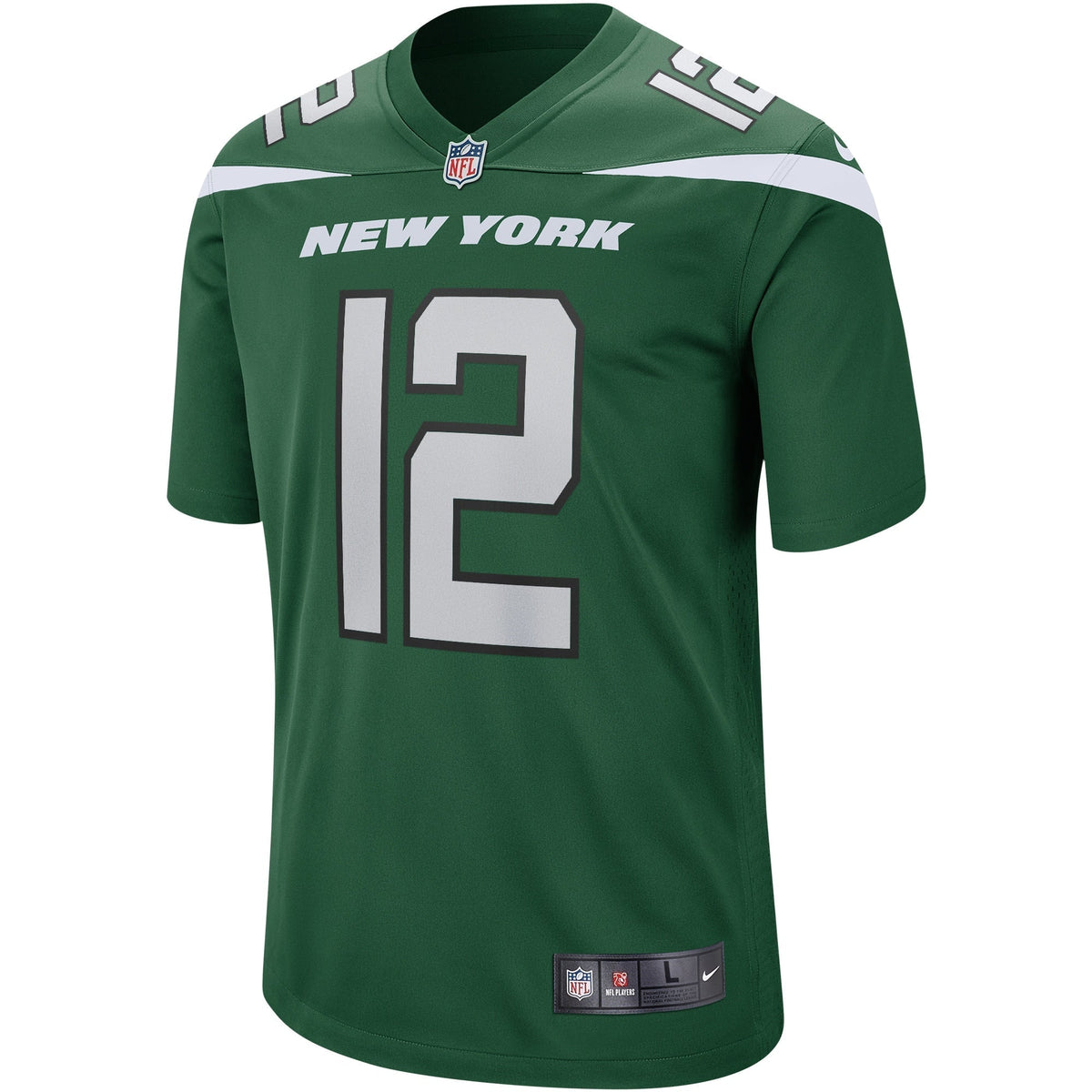 Joe Namath New York Jets  Game Retired   Jersey - Gotham Green