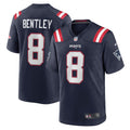 Ja'Whaun Bentley New England Patriots  Game   Jersey - Navy