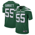 Chazz Surratt New York Jets  Game   Jersey - Gotham Green