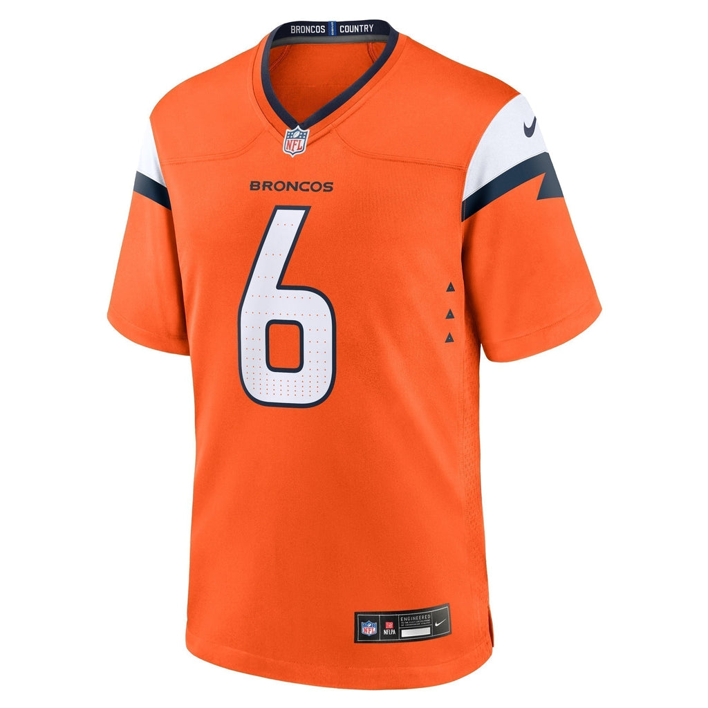 P.J. Locke Denver Broncos  Team Game Jersey -  Orange