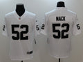 Men's Las Vegas Raiders Khalil Mack White Game Player Jersey