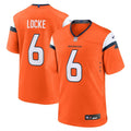 P.J. Locke Denver Broncos  Team Game Jersey -  Orange