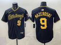 Men's Pittsburgh Pirates Bill Mazeroski #9 Black Alternate Limited Jersey