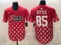 Men's San Francisco 49ers George Kittle #85 Red Alternate Game Jersey