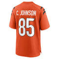 C.Bengals #85 Chad Johnson Orange Retired Player Alternate Game Jersey