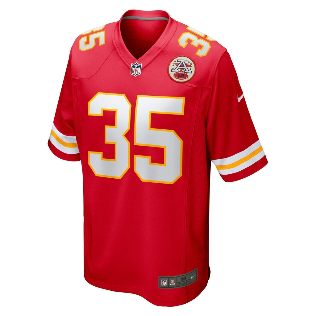 Jaylen Watson Kansas City Chiefs  Game   Jersey - Red