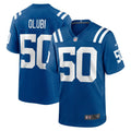 Segun Olubi Indianapolis Colts  Game   Jersey - Royal