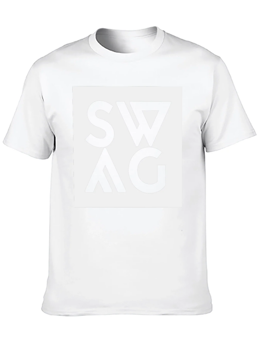 Swag Graphic Tee - Black Cotton Blend
