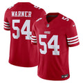 San Francisco 49ers Fred Warner Scarlet Vapor F.U.S.E. Limited Jersey