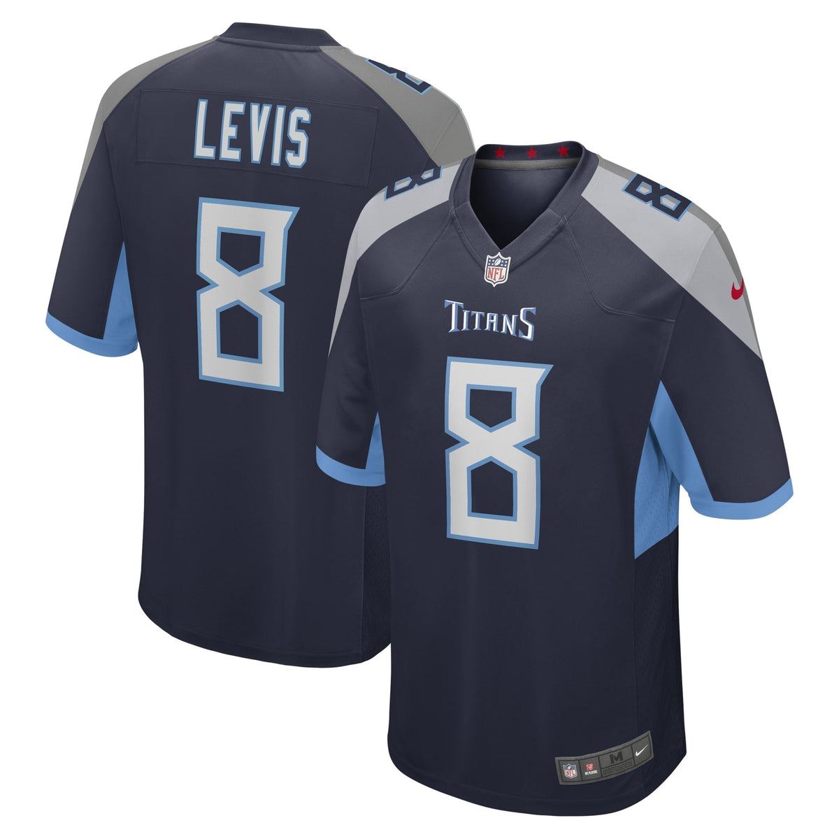 Tennessee Titans Will Levis Navy Game Jersey