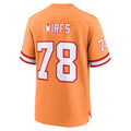 Tampa Bay Buccaneers Tristan Wirfs Orange Alternate Game Jersey